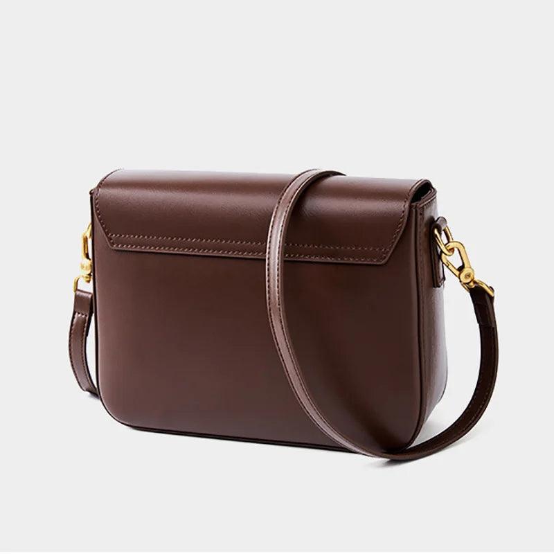 Bolsa Transversal Box Couro Legítimo Toronto - CHIC CARRY