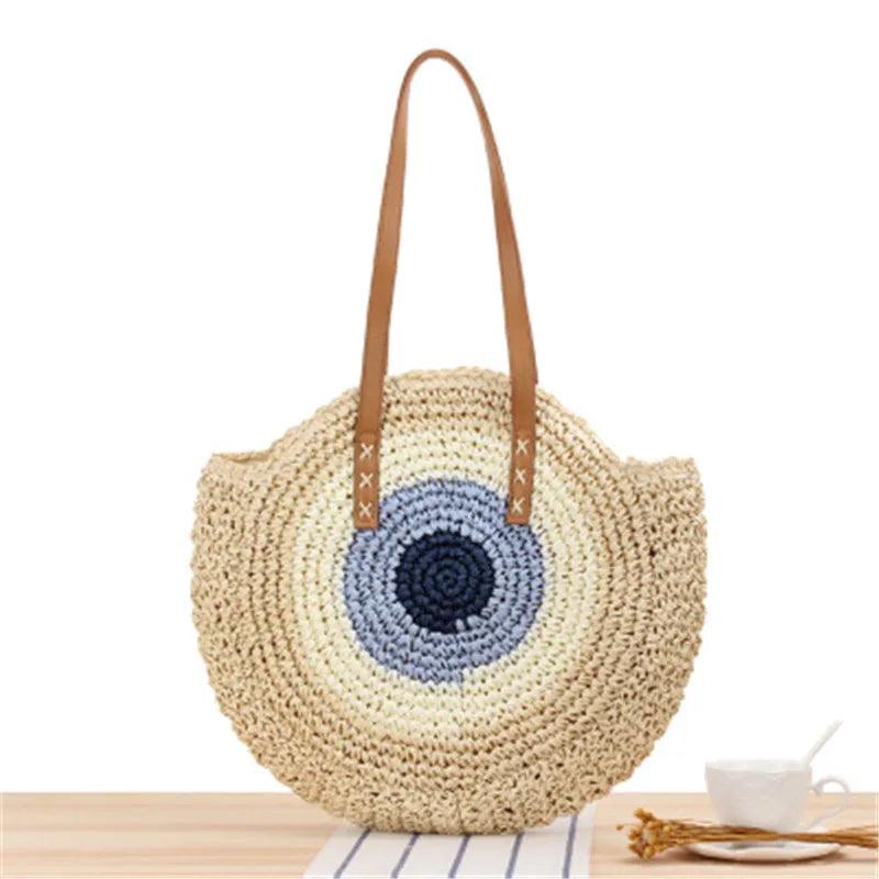 Bolsa De Praia Olho Grego - CHIC CARRY