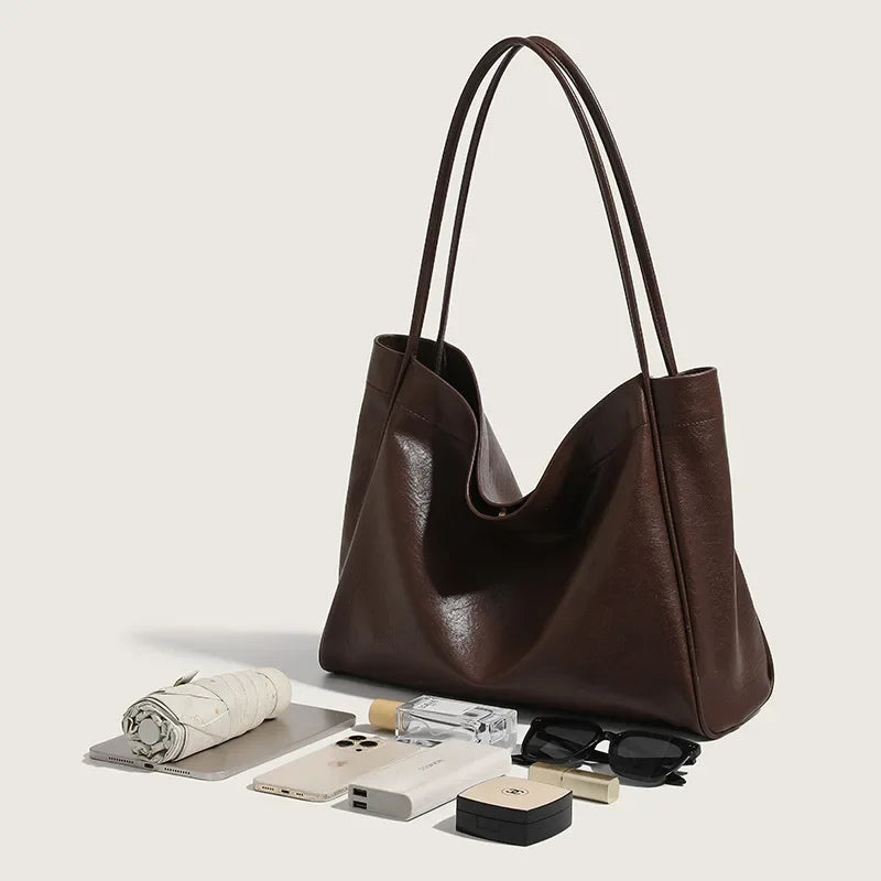 Jonlily-bolsa de ombro de alta capacidade para mulheres, bolsa feminina, bolsa axilar casual, bolsa de viajante feminina, KG1701