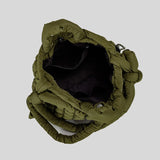 Casual náilon acolchoado sacola alça atada macio puffer bolsa feminina acolchoado ombro crossbody sacos grande capacidade saco de compras