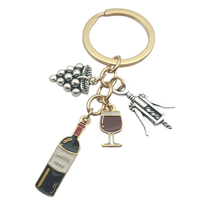Vintage Merlot | Bag Charm