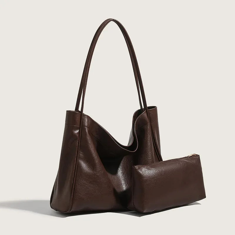 Jonlily-bolsa de ombro de alta capacidade para mulheres, bolsa feminina, bolsa axilar casual, bolsa de viajante feminina, KG1701