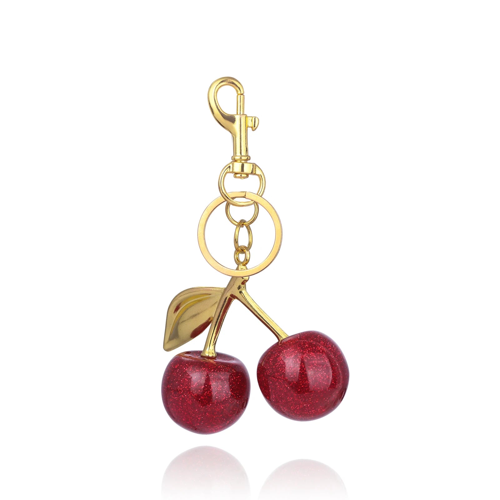 The Ruby Cherry | Bag Charm